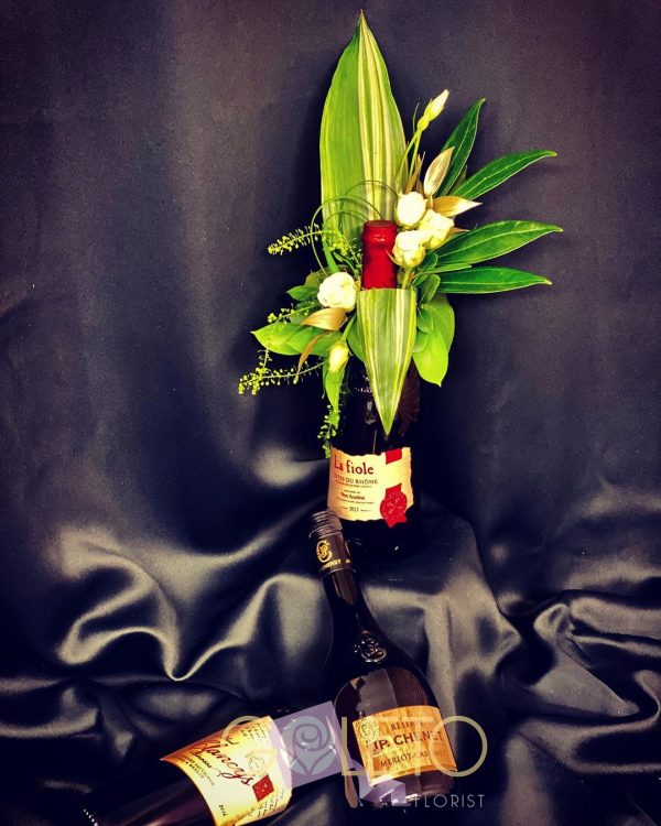 Wine and Flowers