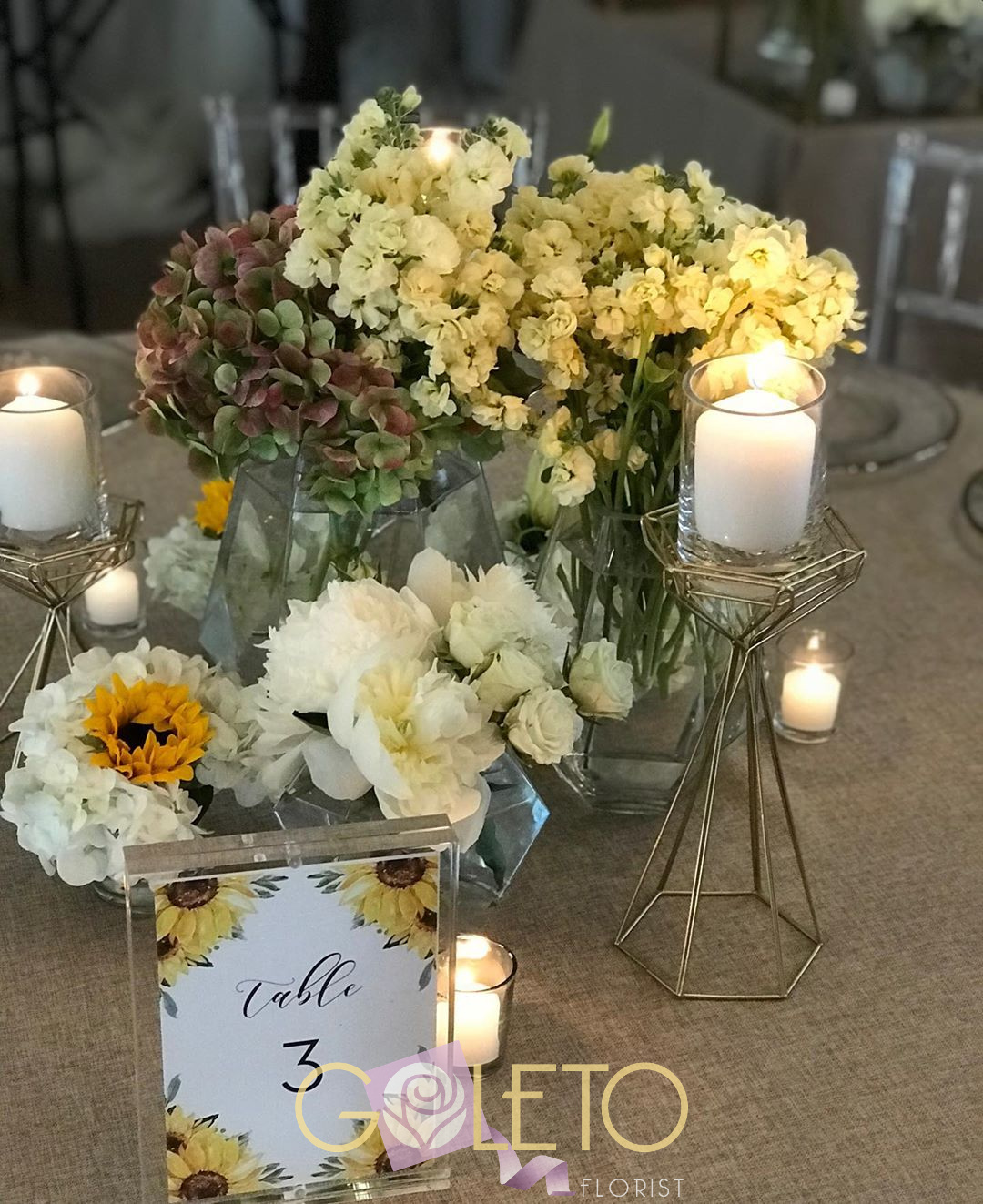 Wedding Reception Flowers