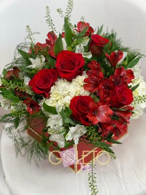 Lovely Flowers in a box