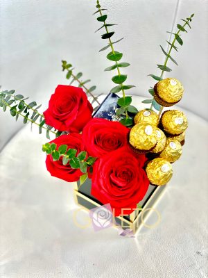 Add flowers and love to you my gift