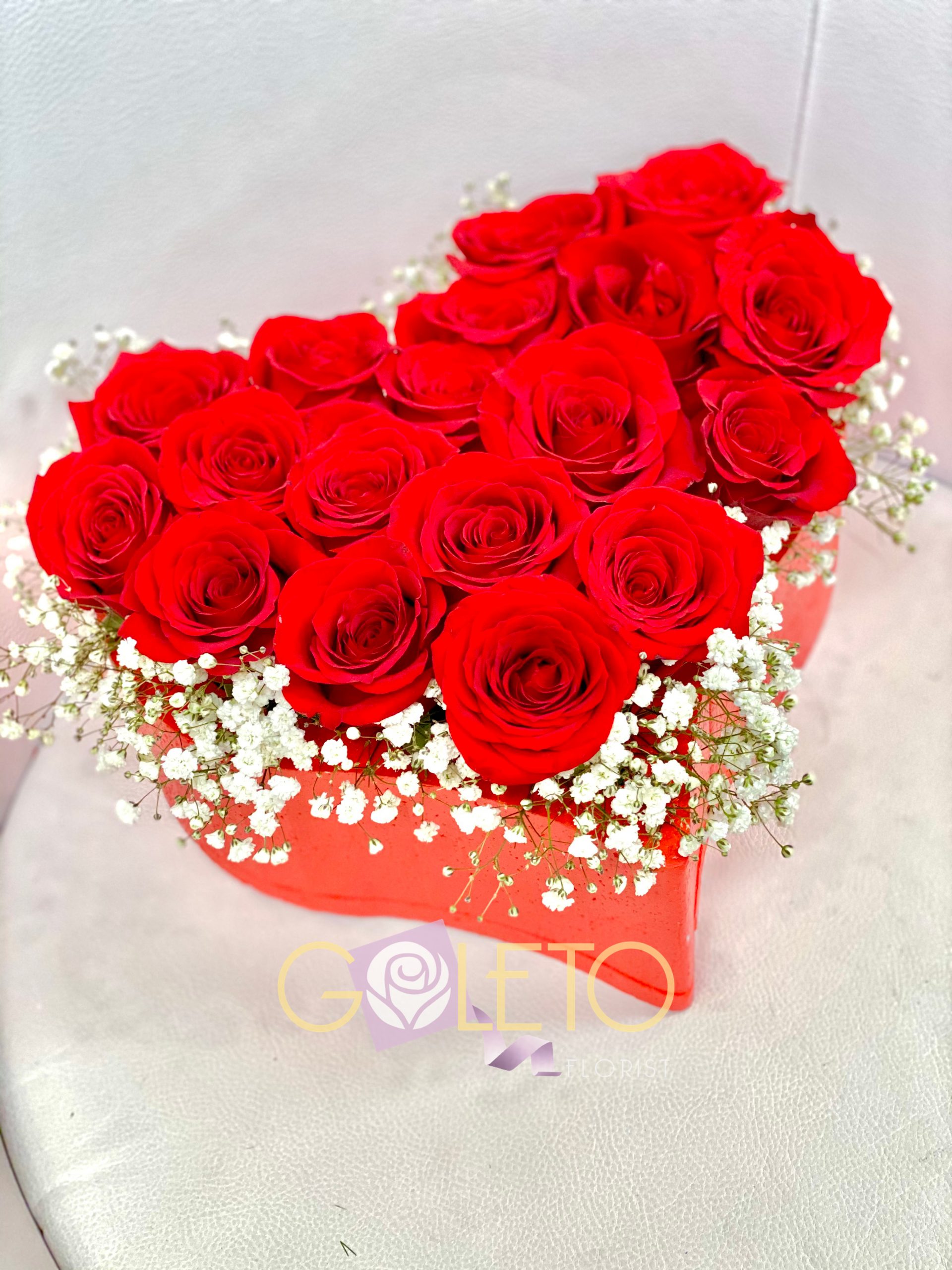 Roses & Heart - Goleto Florist