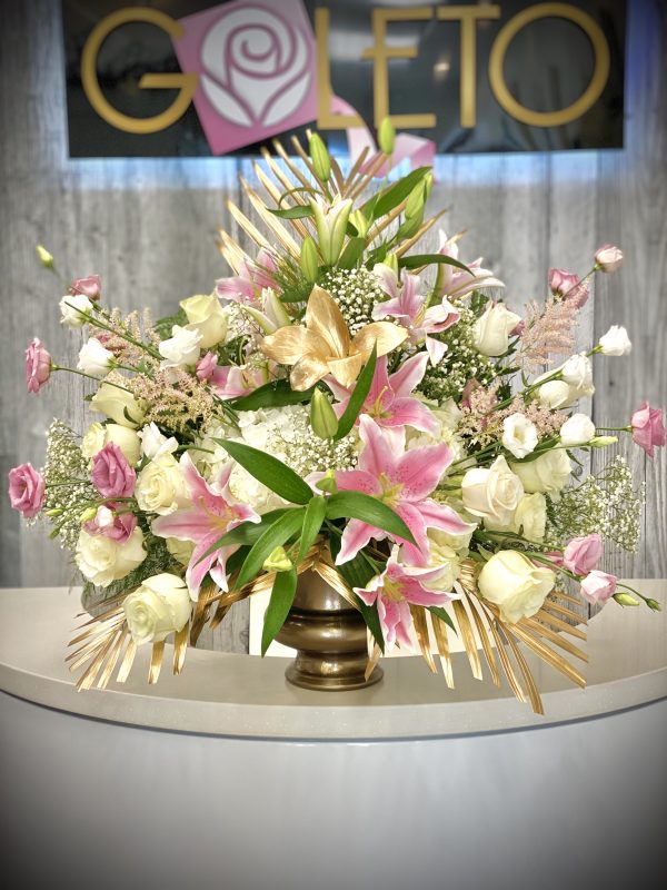 Goldish pink